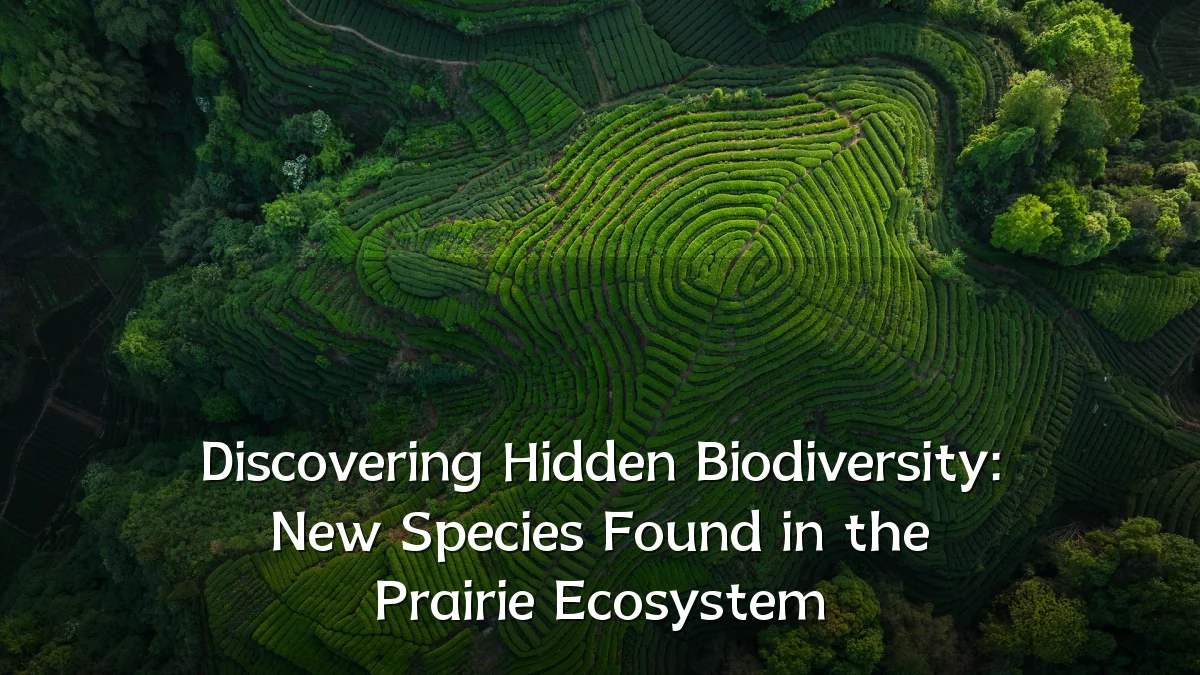 Discovering Hidden Biodiversity: New Species Found in the Prairie Ecosystem