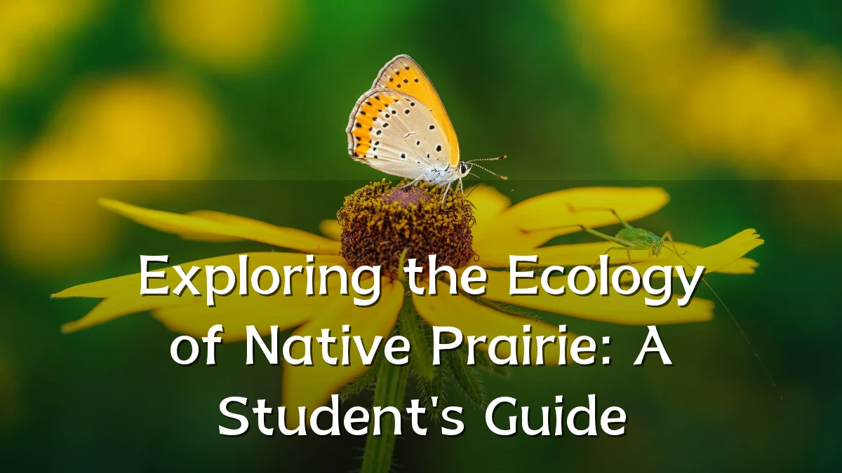 Exploring the Ecology of Native Prairie: A Student's Guide