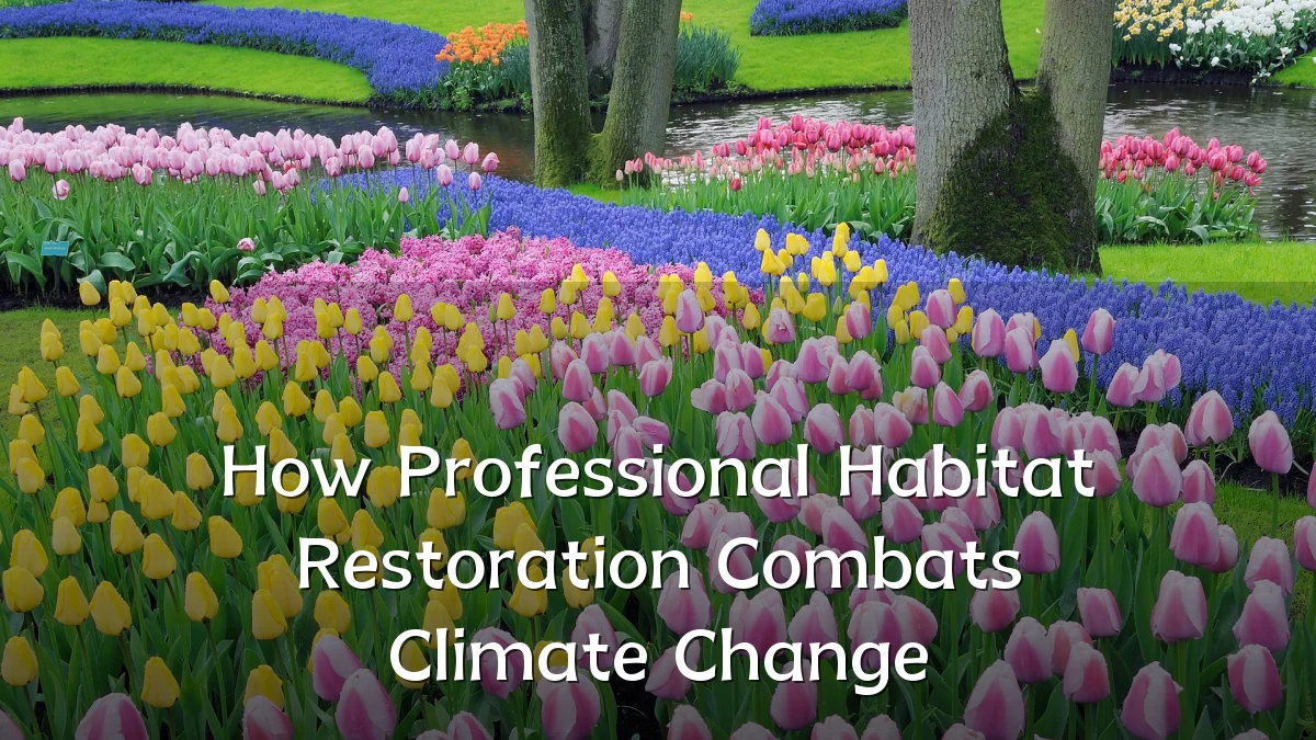 How Professional Habitat Restoration Combats Climate Change