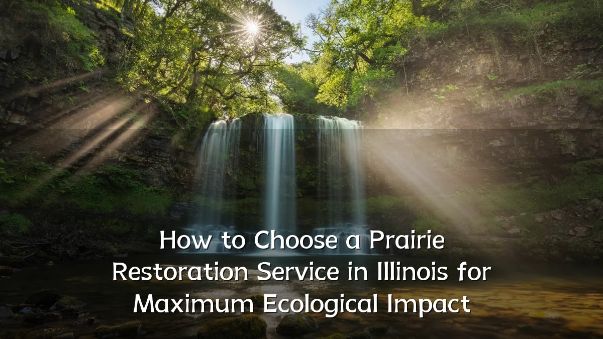 How to Choose a Prairie Restoration Service in Illinois for Maximum Ecological Impact
