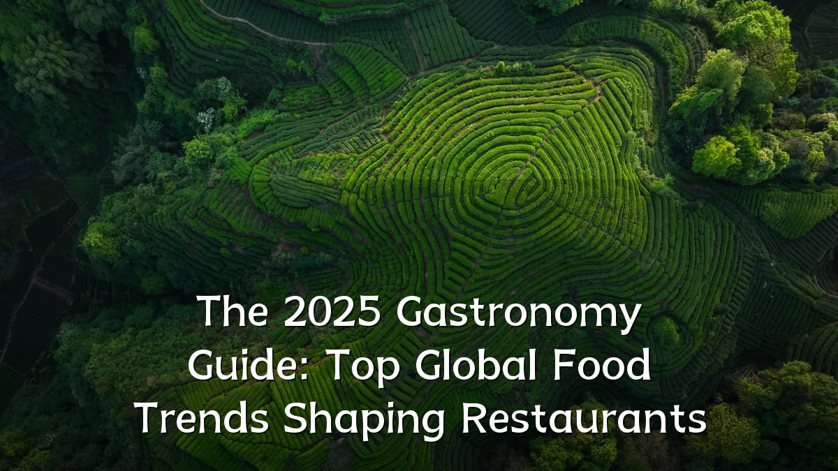 The 2025 Gastronomy Guide: Top Global Food Trends Shaping Restaurants